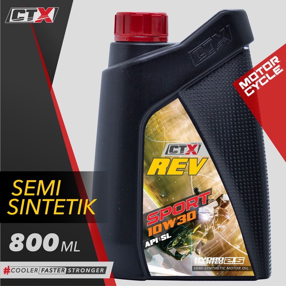 CTX Rev Sport 10w30 - oli semi sintetik motor sport/bebek