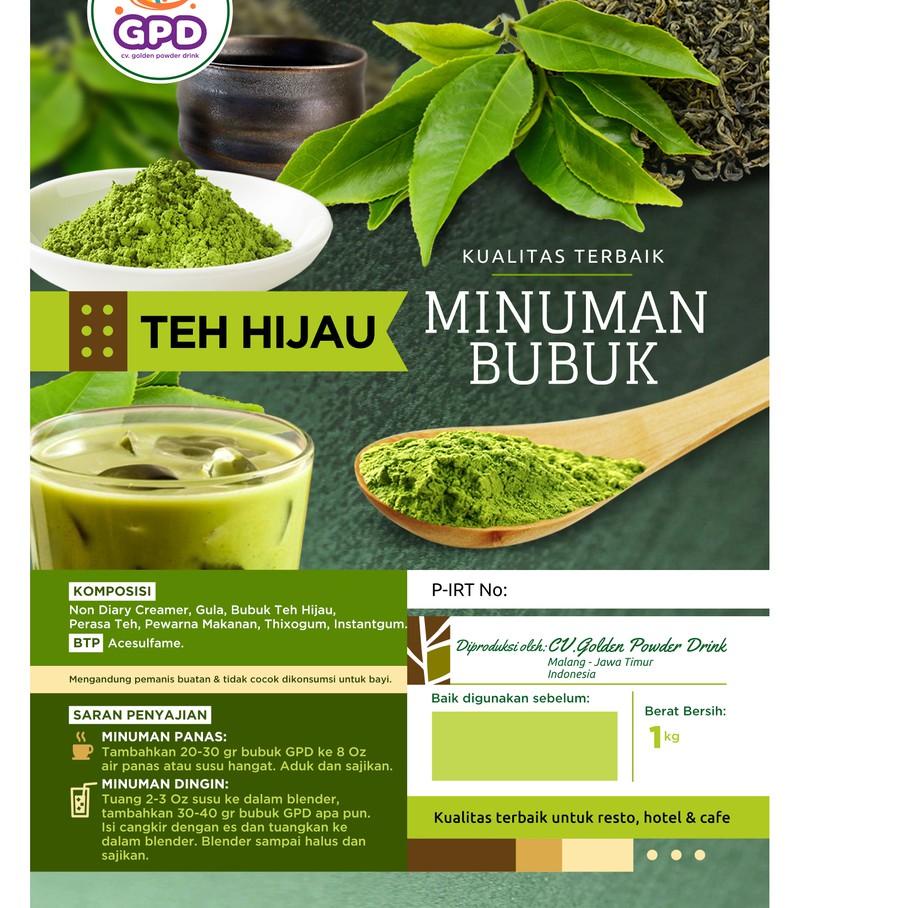 

READY ✅Matcha Green Tea - Bubuk Minuman 1 Kg|KD9
