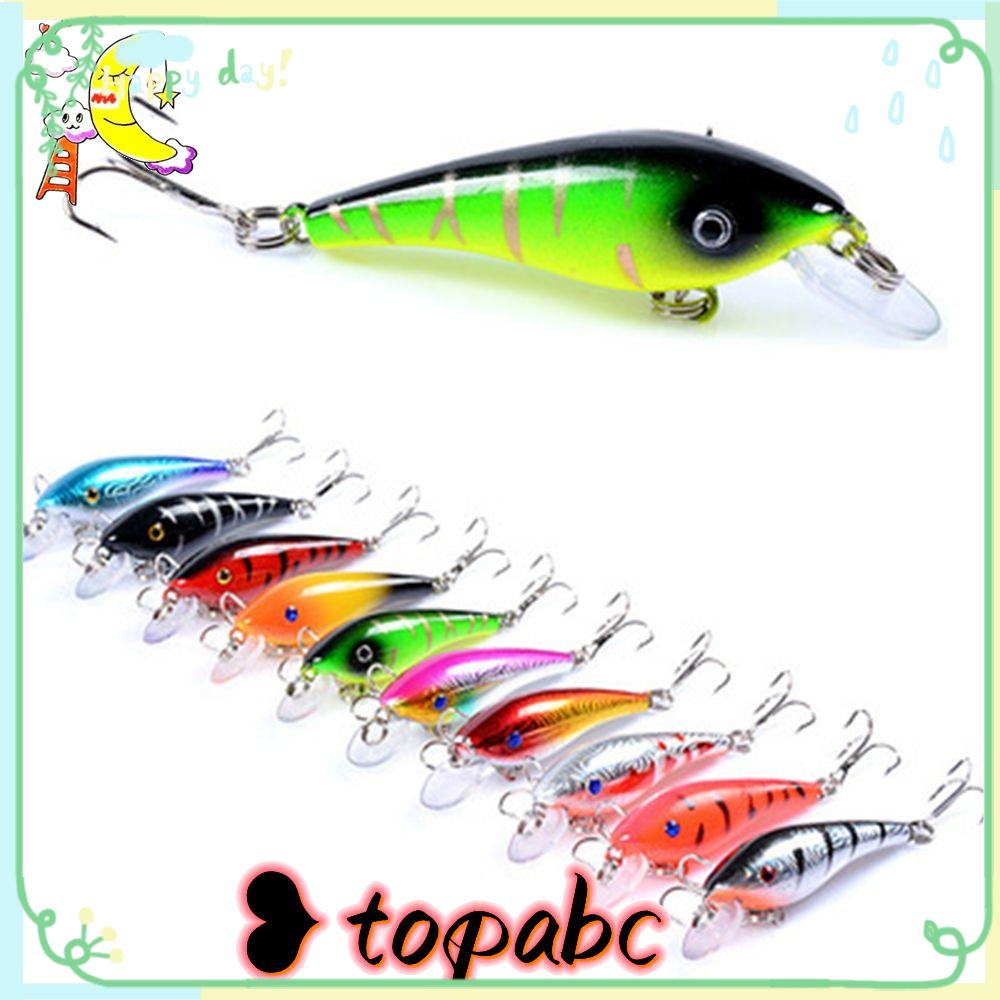 Top Minnow Baits Umpan Multicolor Crankbaits Striped bass Minnow Lures