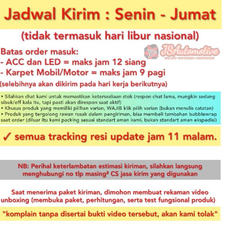 𝕮 Headlamp Dust Cover Karet pengganti tutup headlamp/projie mobil LED/HID ㊟