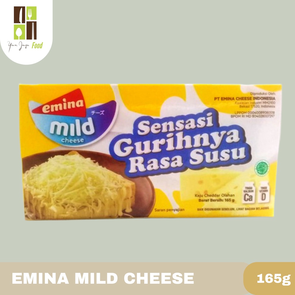 Emina Mild Cheese/Keju 165g