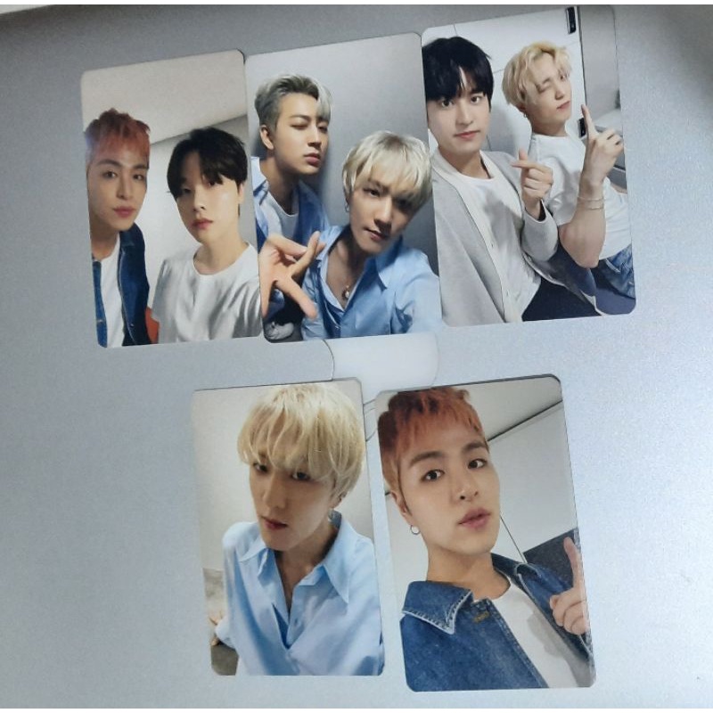 iKON flashback concert membership booth dan lucky draw photocard tags; bobby june dk jinhwan yunghye