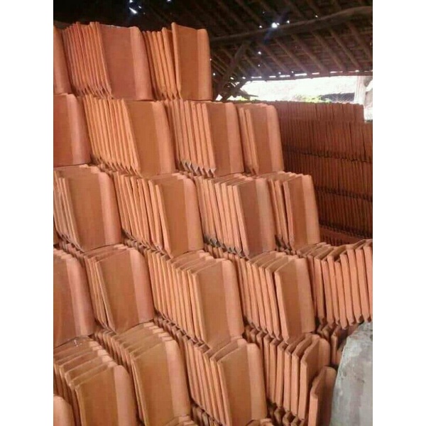 Genteng Press Plentong/Genteng kramik/Genteng Tanah Liat berkualitas/Genteng Super