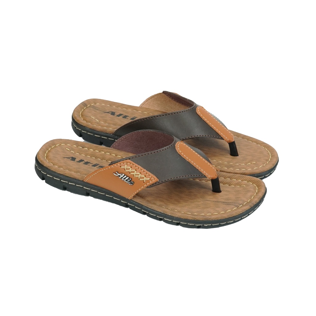 Sandal Slop Kulit Pria - Ardya 04