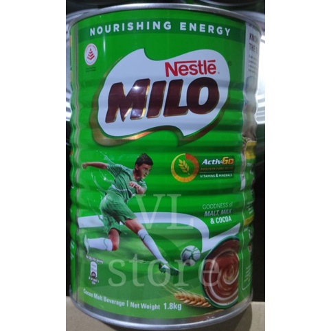 Milo Bubuk Kaleng Singapura 1.8kg.