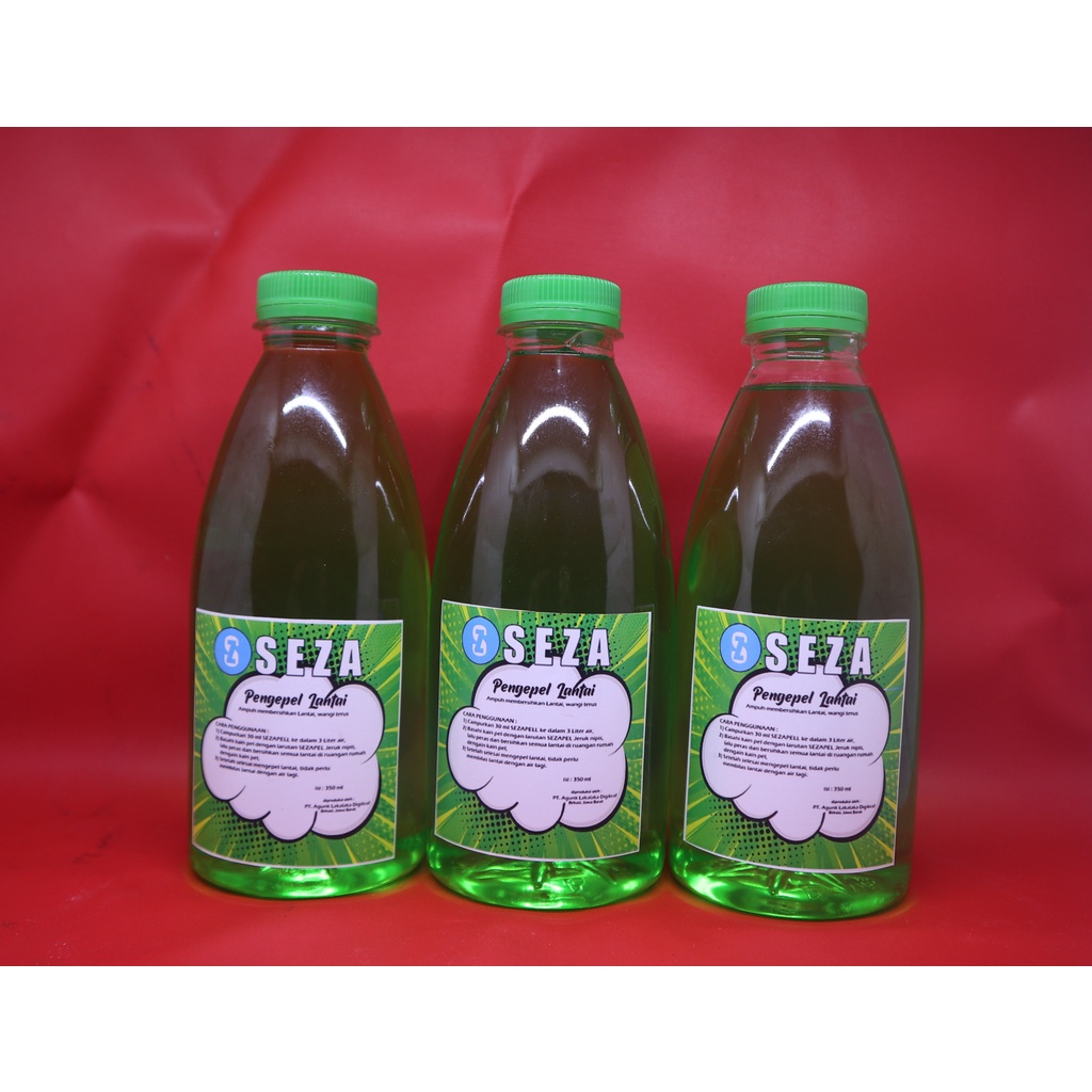 Seza Pell Jeruk Nipis 350ml / Pembersih lantai/ Sabun pengepel lantai