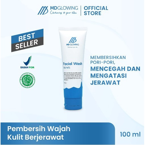 MD GLOWING – Facial Wash Acne Care By Md Glowing The New MD Glowing