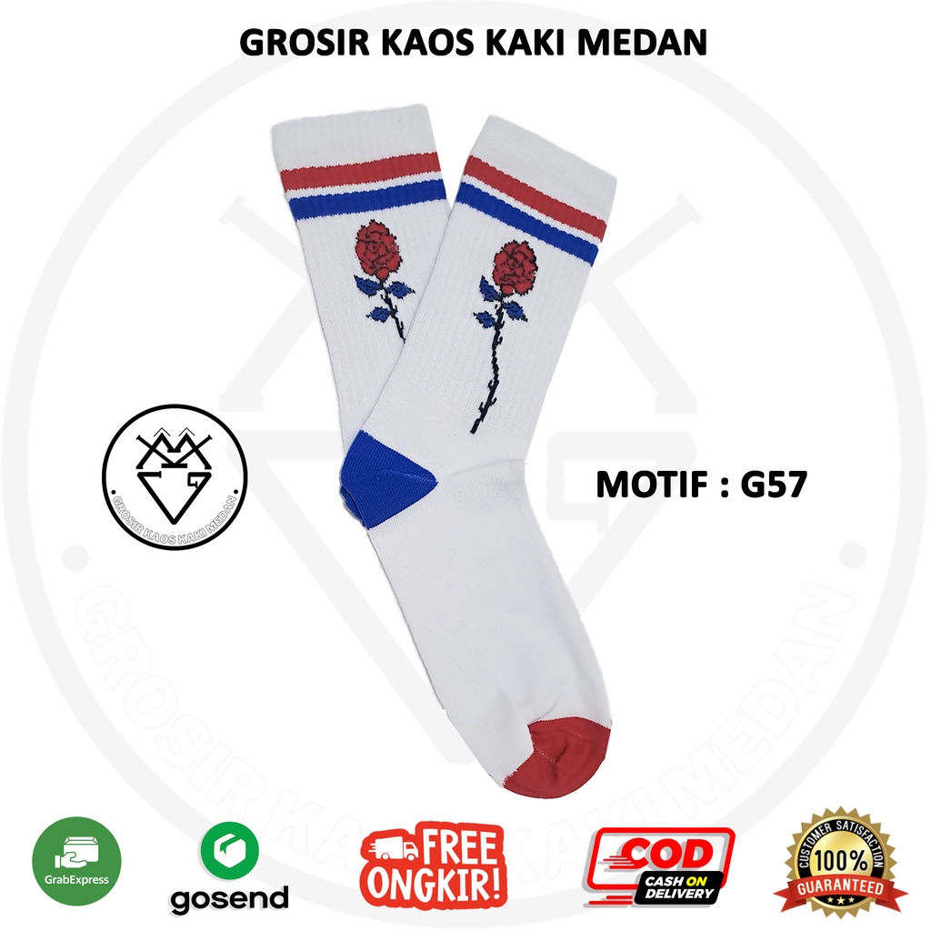 DISKON KAOS KAKI OLDSCHOOL G57 CEWEK COWOK