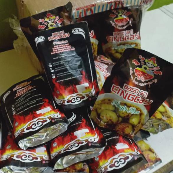 

ず [TANGGAL PRODUKSI ] Baso aci CINGCAY radja rasa Bakso aci CINGCAY Tulang rangu Cewol Cewul bapper ⍗