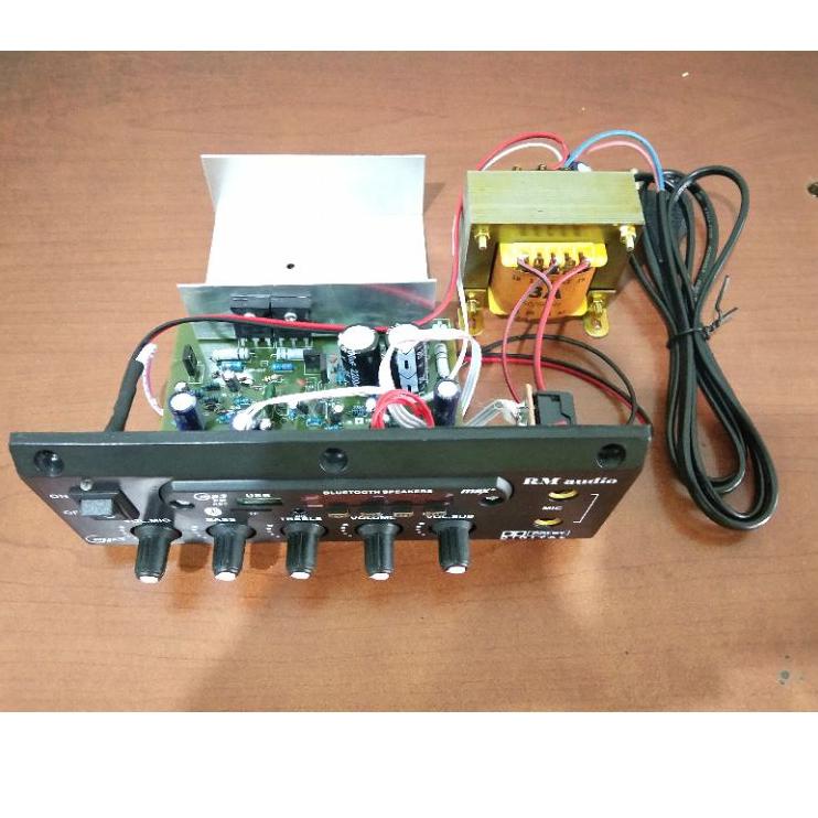Langsung Kirim Kit power spiker aktif  bloototh + trafo 3 amper merk RM