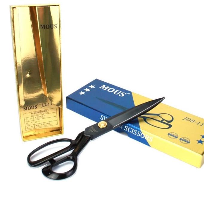 

[BISA COD] Gunting Potong Bahan Kain MOUS 11" - Tailor Scissor MOUS 11" Grade AAA