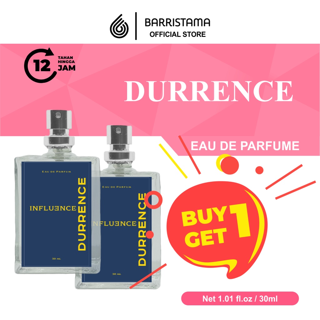 Paket Bundling-EDP Durence-Parfume Pria Pemikat Wanita isi 30ml