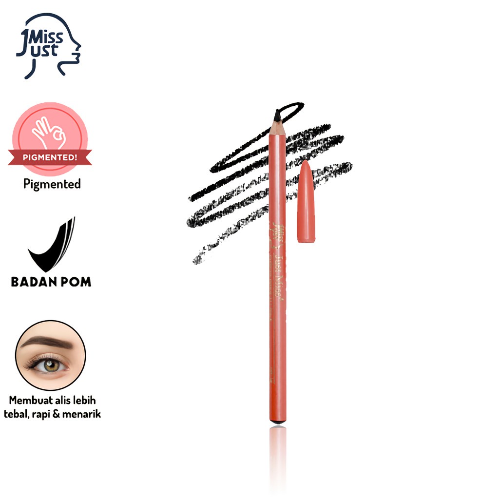 ✿ELYSABETHME✿ Just miss pensil alis make up eyebrow orange oranye asahan