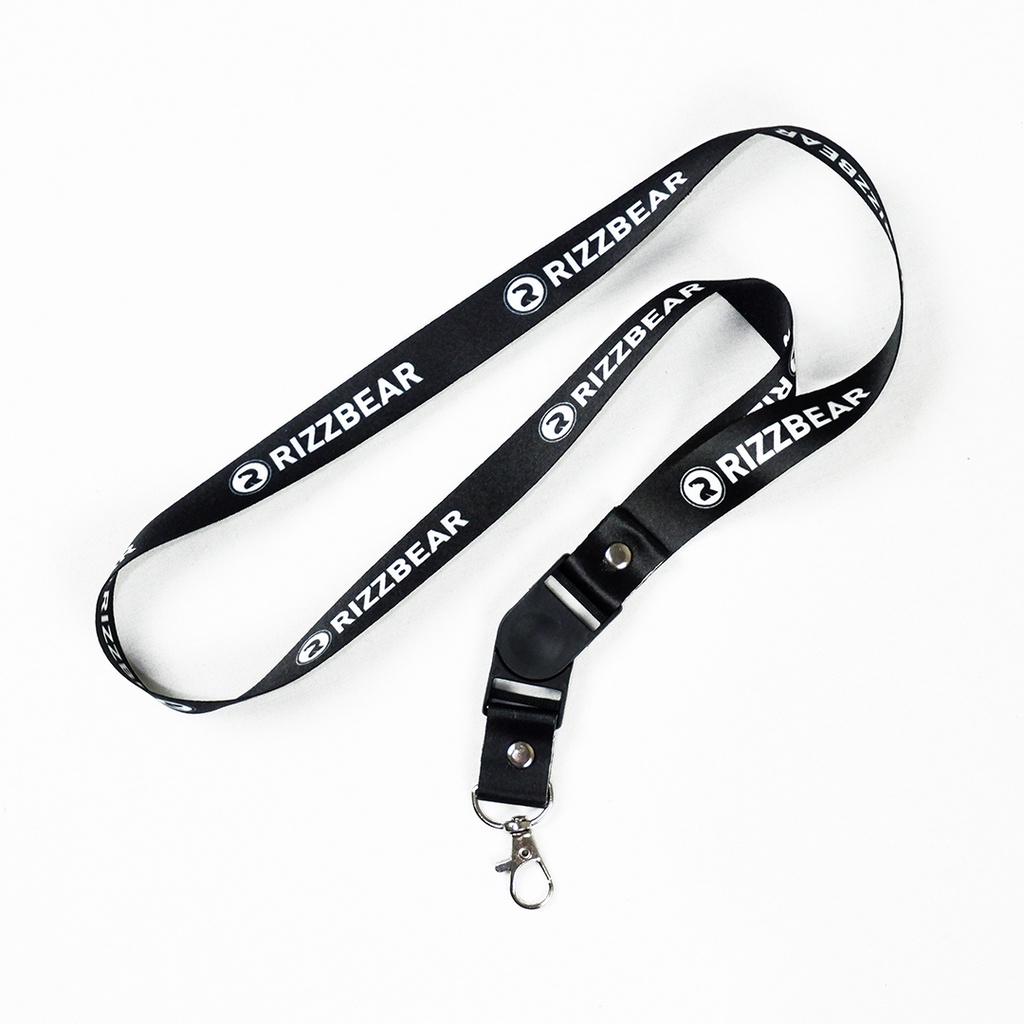 

RIZZBEAR Fillgrow Lanyard Black