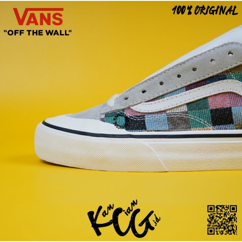 Vans Old Skool Style 36 Decon Sf Woven Multicolor Original 100% Bnib