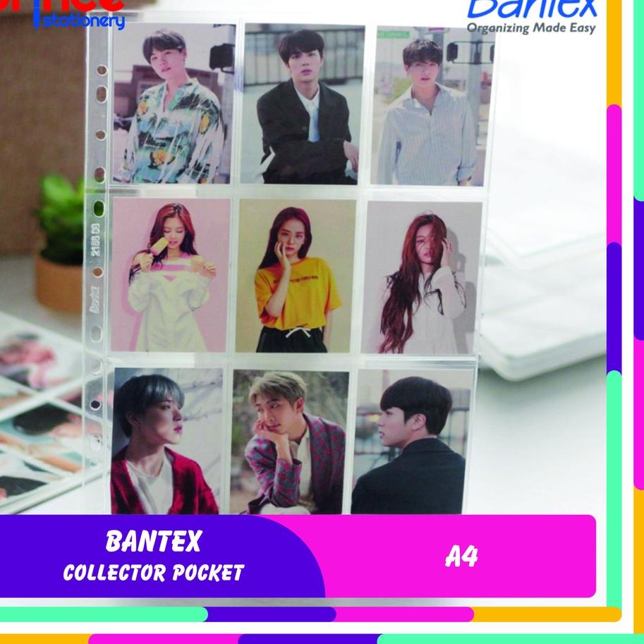 

ㅈ BANTEX COLLECTOR POCKET / SLEEVE PHOTOCARD A4 ビ