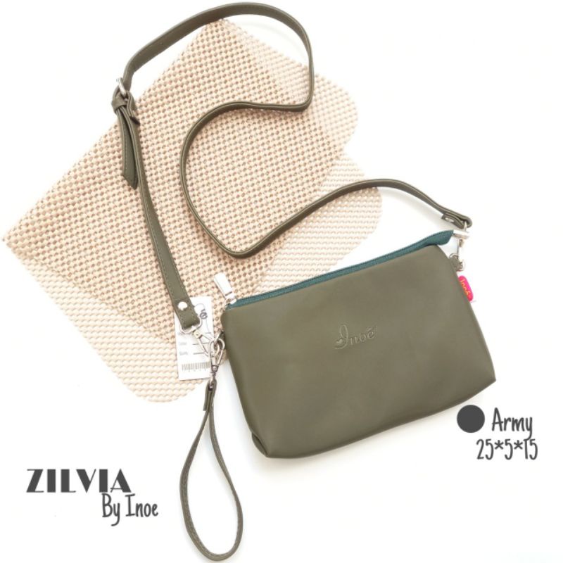 ZILVIA BAG DOMPET TAS SLEMPANG BY INOE