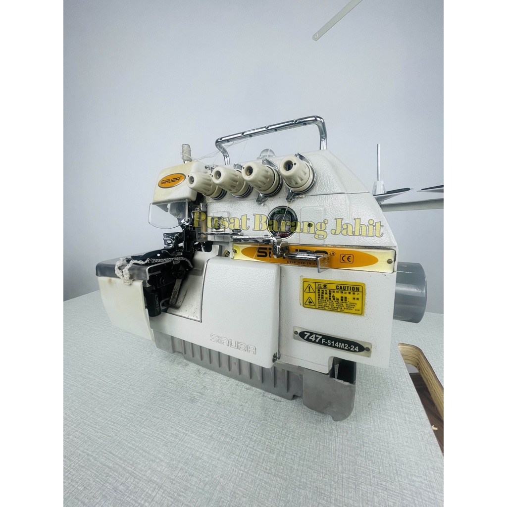 Siruba 747F Mesin Obras Benang 4 High Speed Industri