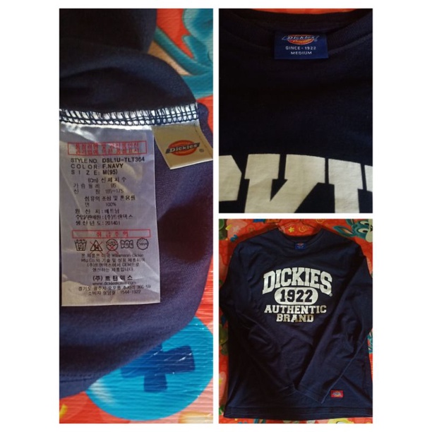 long Sleeve Dickies 1922 second original size m