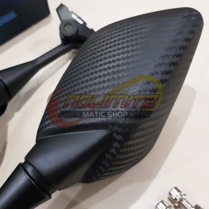 Spion NEMO Fairing R25 Carbon Tangkai Pendek Yamaha NMAX XMAX