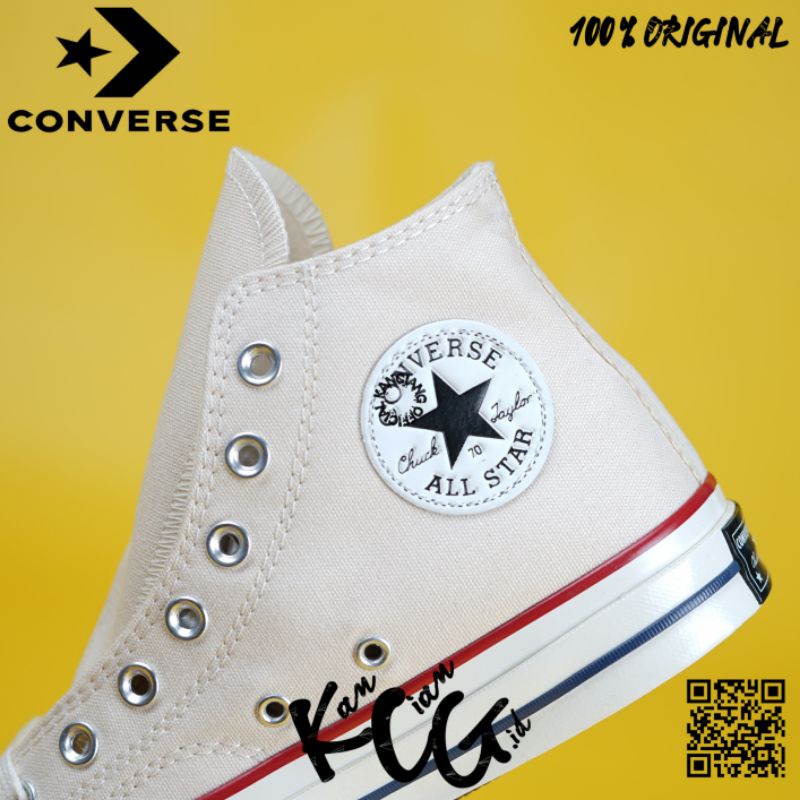 Converse Chuck Taylor 70S High Parchment 100% Original