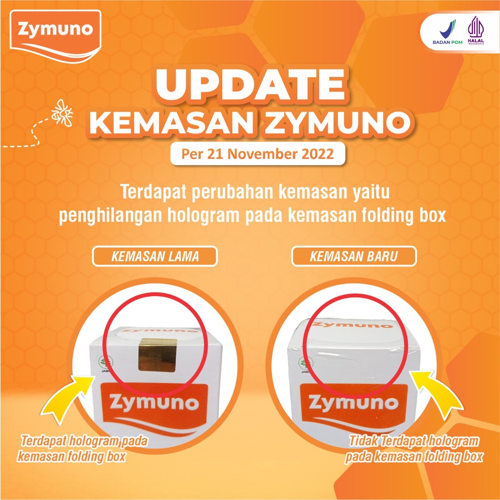 ZYMUNO Madu Herbal Penyembuh Kanker Tingkatkan Daya Tahan Tubuh Imun Vitamin Jaga Kesehatan Tubuh