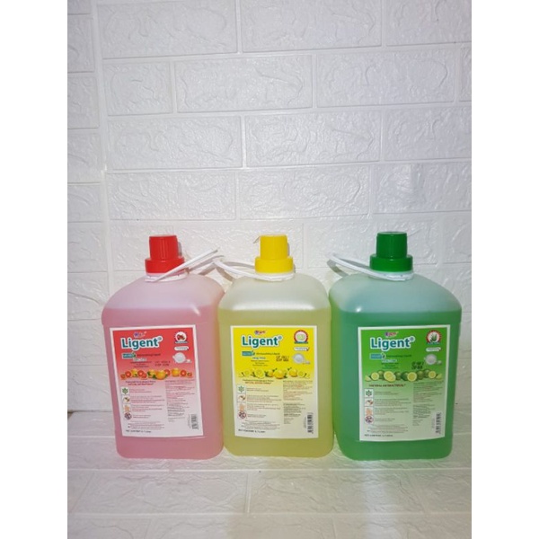 ligent 3.7 liter sabun pencuci piring