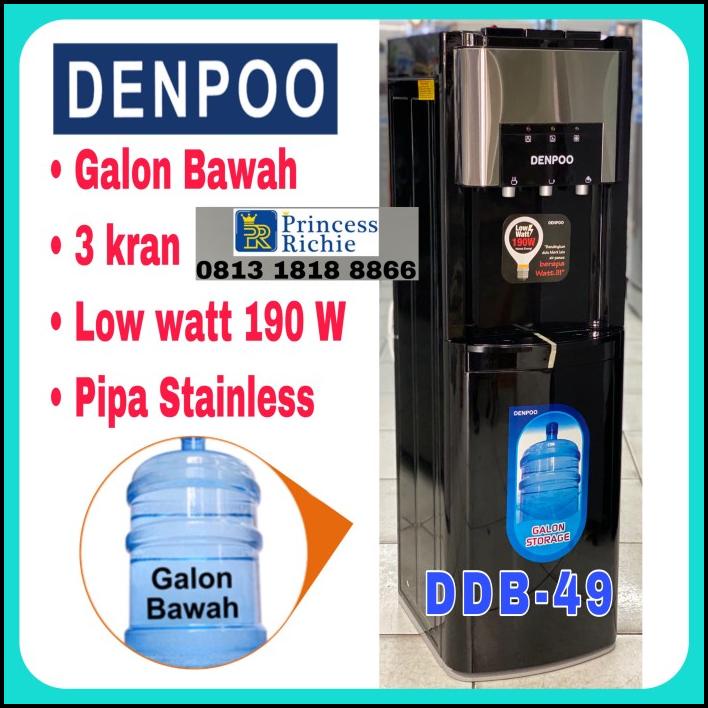 Dispenser Denpoo Galon Bawah Low Watt