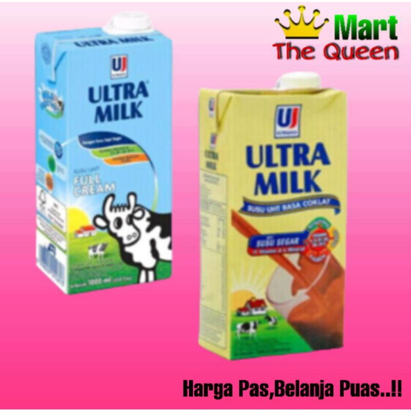 

ULTRA MILK Susu UHT isi 1 Liter