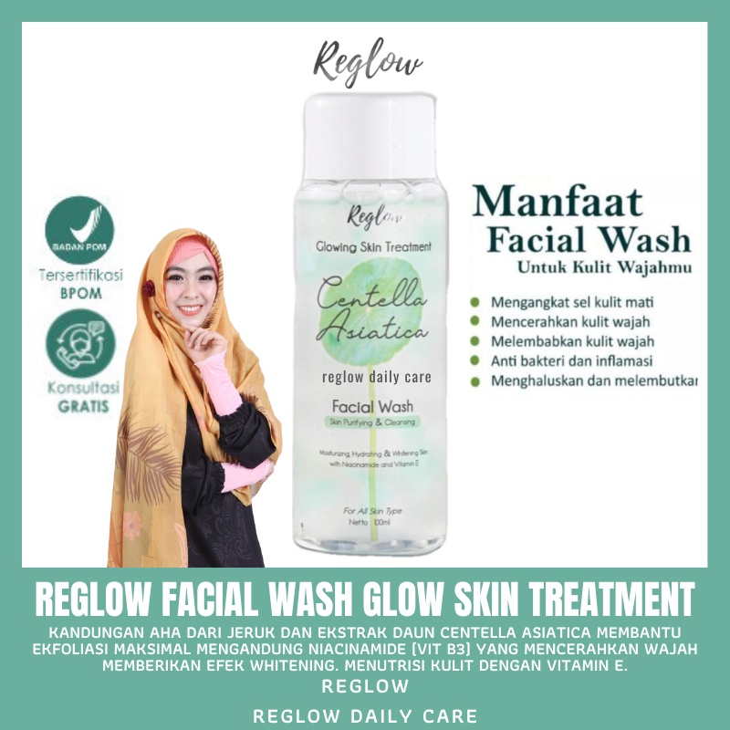 Reglow Facial Wash Glow Skin Treatment