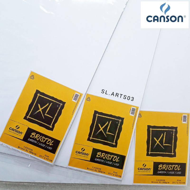 Jual kertas/paper Canson Bristol XL 180g/m A3 (29,7 x 42cm) Shopee