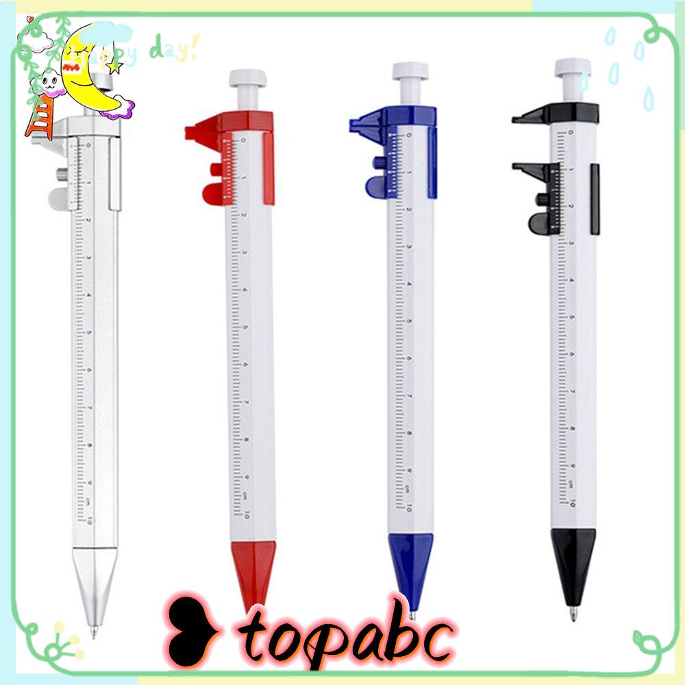 Top Vernier Calipers Pen Jangka Sorong Hadiah Mengukur Multifungsi Unisex Scale Ruler