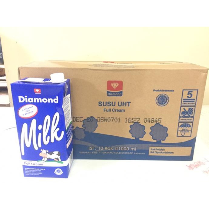 

Susu UHT Diamond 1L - KARTONAN GRAB GOJEK TERLARIS TERPERCAYA ORIGINAL