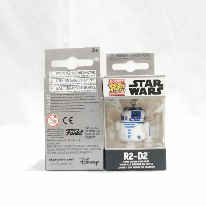 FUNKO POCKET KEYCHAIN POP R2D2 R2 D2