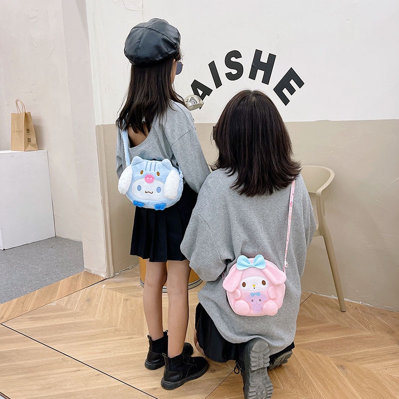 (COD) tas selempang Sling Bag Iucu Fashion Motif Kartun Karakter Hewan  Anak &amp; Dewasa