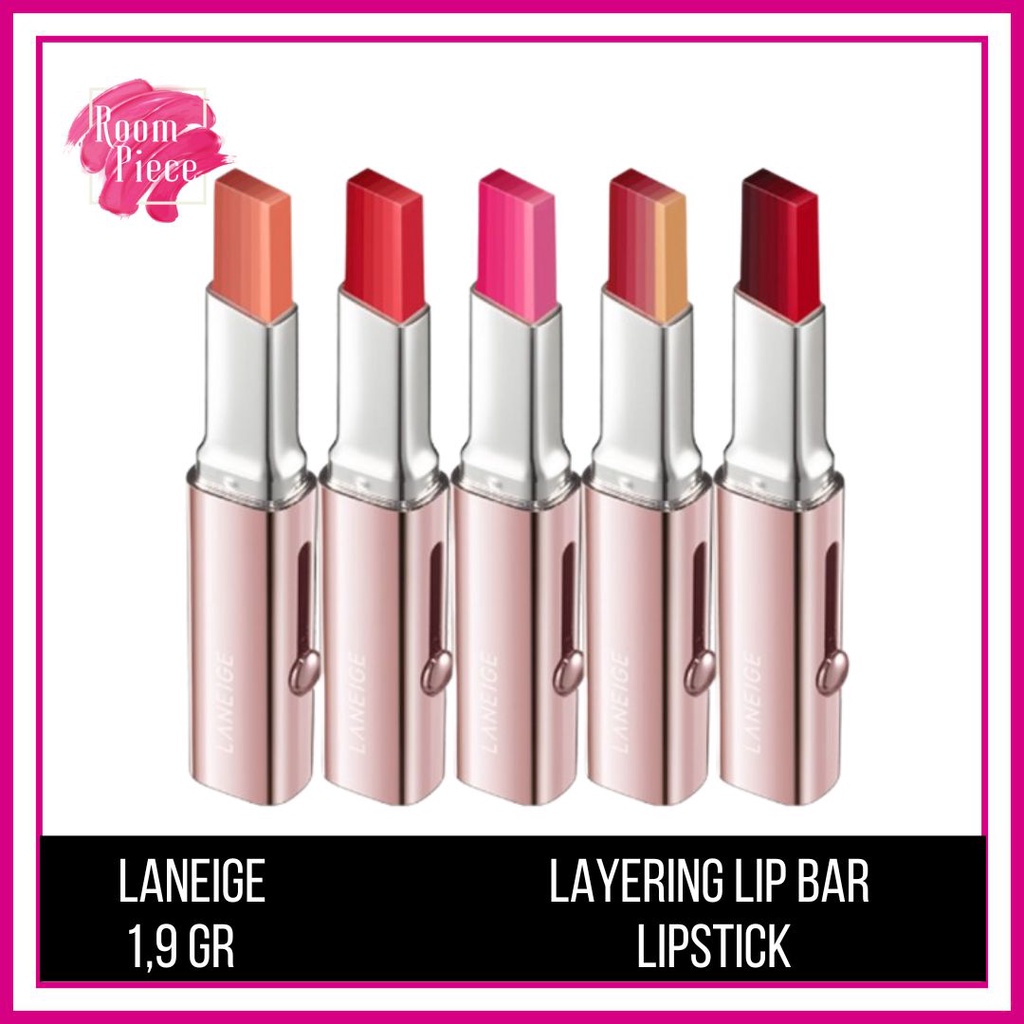 Jual Laneige Layering Lip Bar Lipstick Ombre Korea Original Fullsize