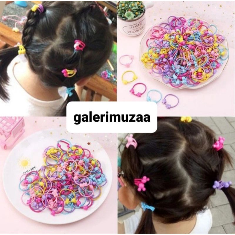 Ikat Rambut Anak/Karet Ikat Rambut/Kuncir Rambut Anak Anak/Headband