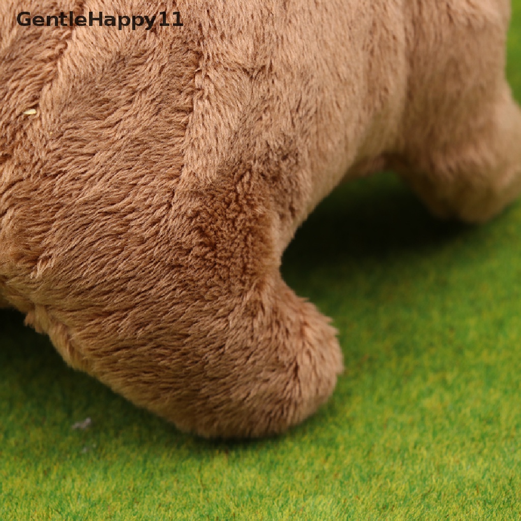 GentleHappy 18cm Simulation Fluffty Capybara Stuffed Animals Dolls Kids Toys Christmas Gift id