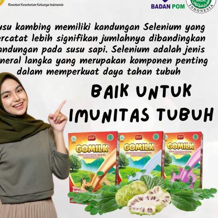 

Free Ongkir GOMILK SUSU KAMBING ETAWA plus Herbal daun kelor