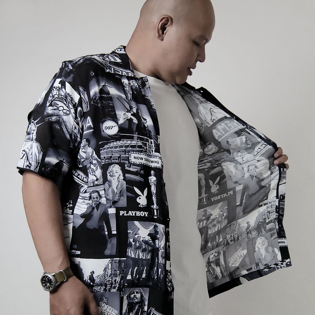 Big Oret Kemeja Pria Big Size / Cinema