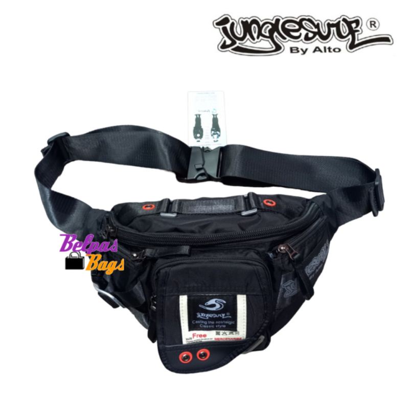 Tas pinggang pria / tas waistbag junglesurf import 04531J