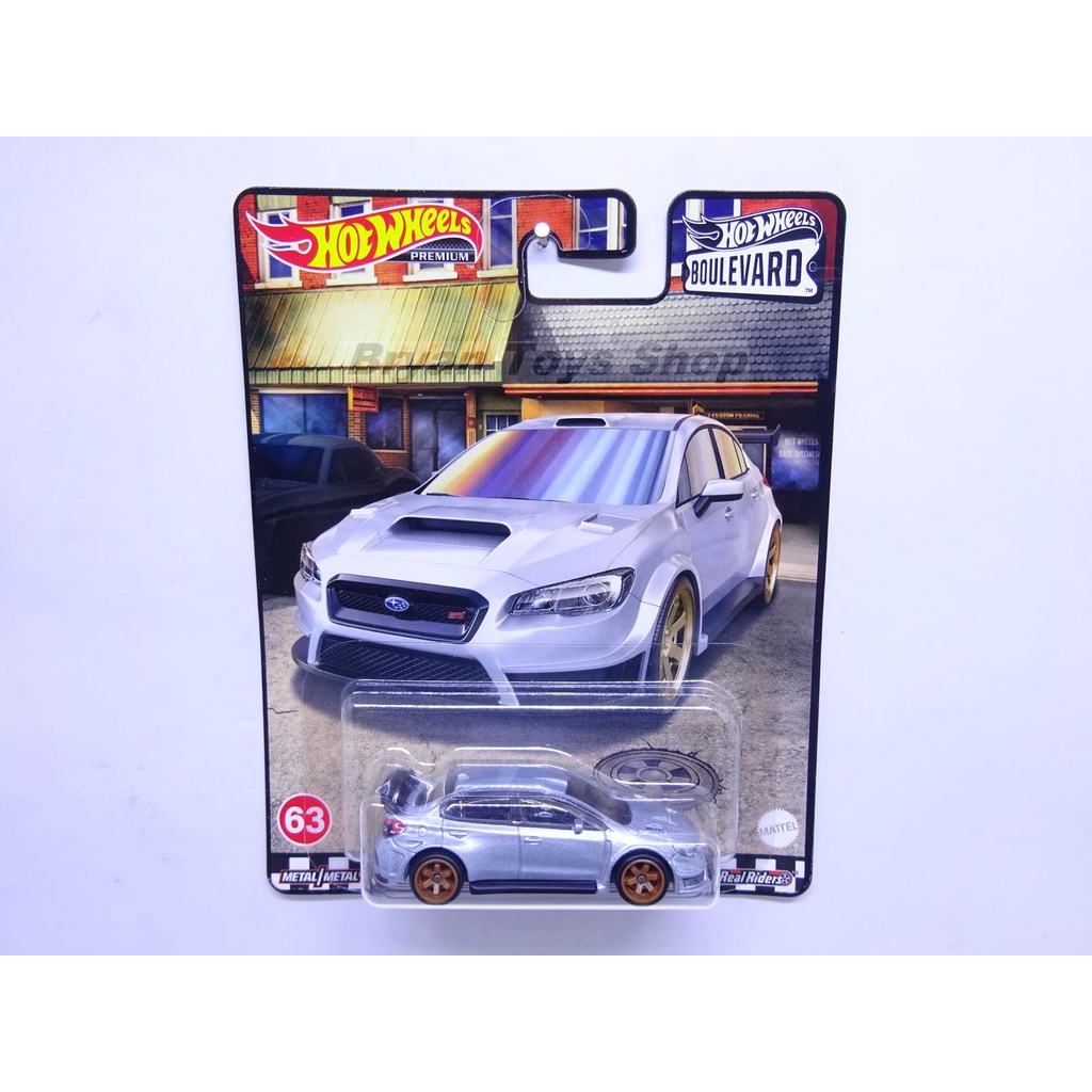 Hot Wheels Premium Boulevard 16 Subaru WRX STI