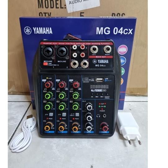 Booming Mixer Yamaha MG04CX Mixer Audio