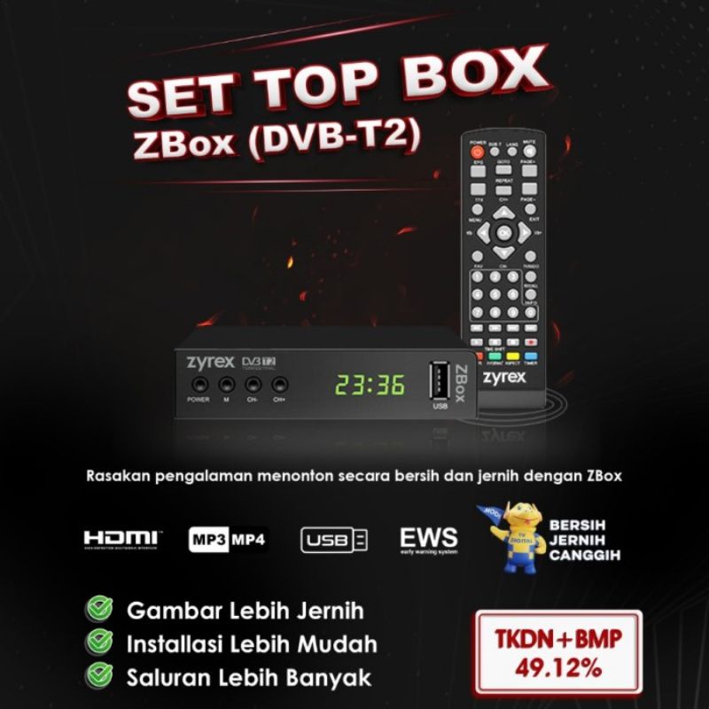 Set Top Box ZYREX ZBox