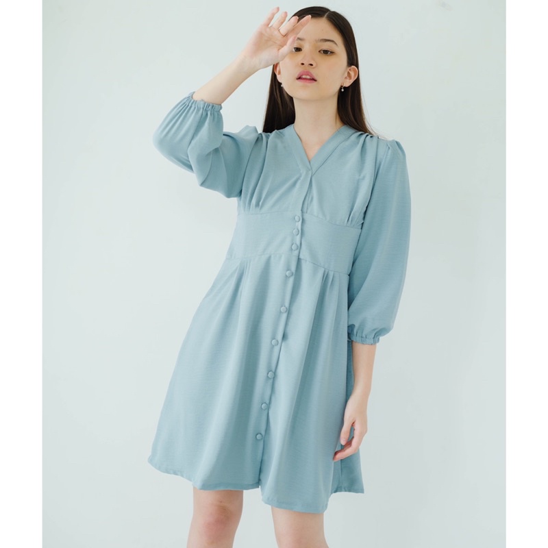 Dalmi Dress Midi Dress Tunik Crinkle By Vitafa