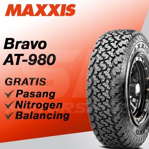 Ban Maxxis R18 ukuran 265/60 R18 Maxxis Barvo At980 untuk Pajero Fortuner Hilux dll...