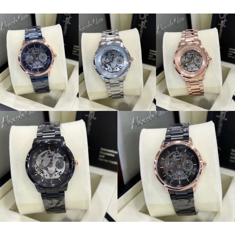 JAM TANGAN WANITA ALEXANDRE CHRISTIE AC2A10 AC 2A10 BFB