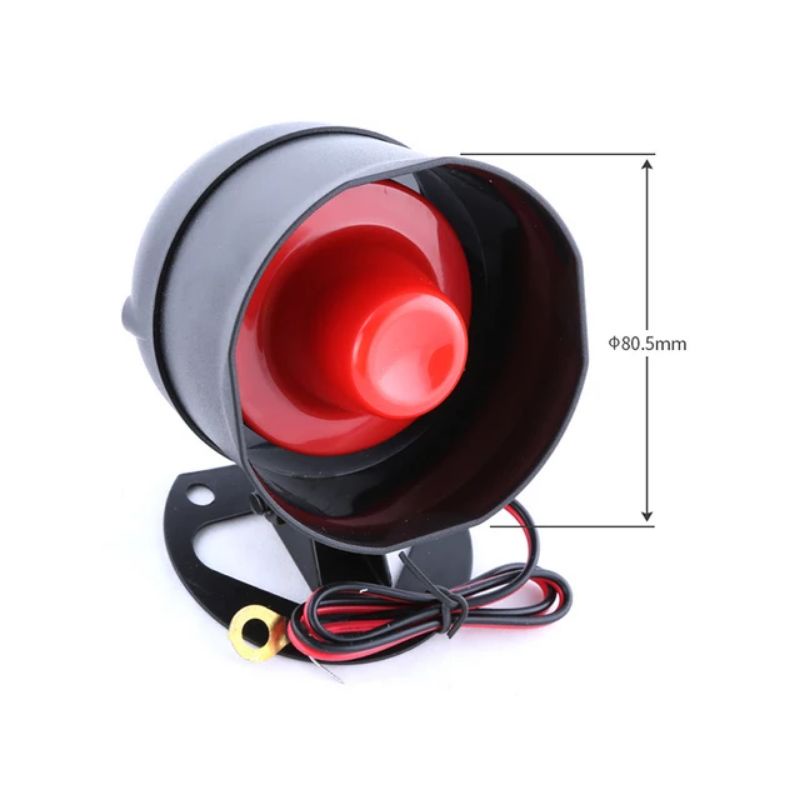 New TOA ALARM MOBIL MOTOR 12 VOLT, 6 SUARA, 20 WATT
