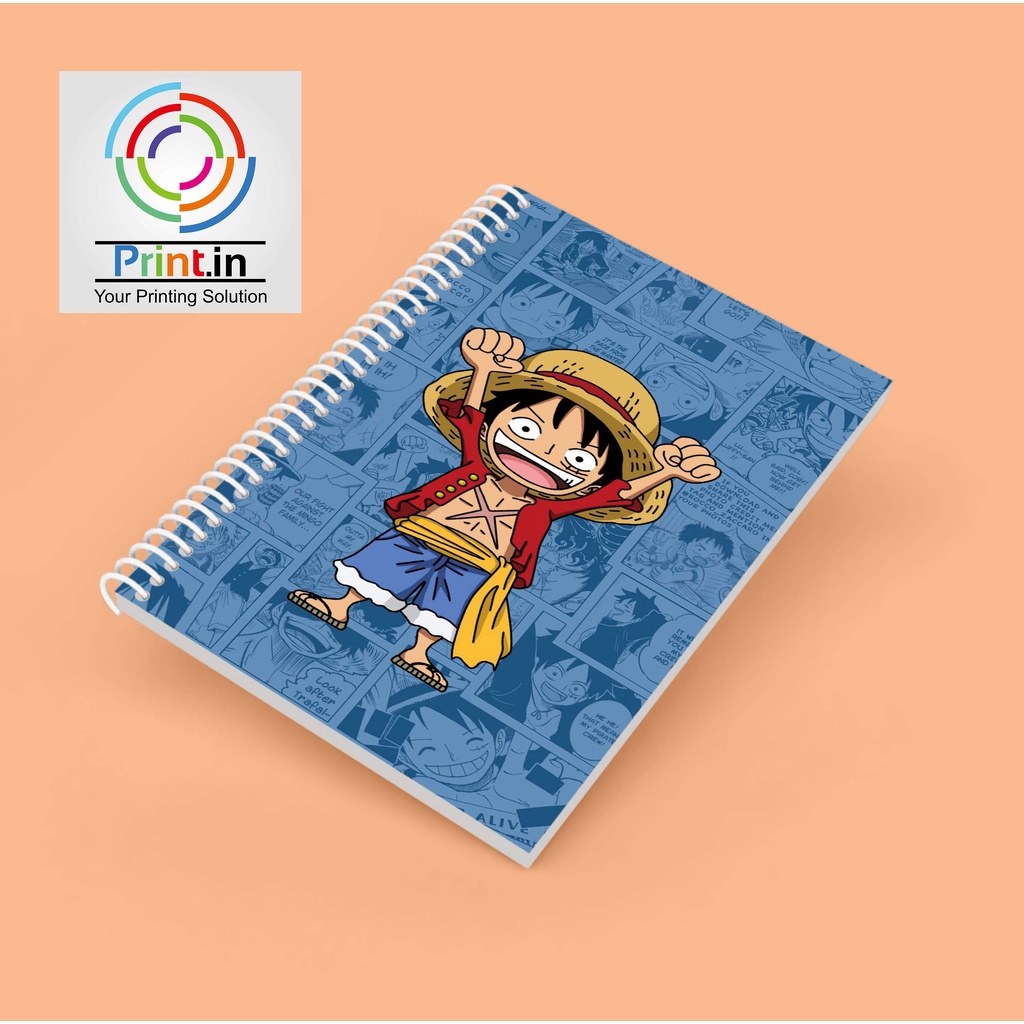 

Notebook Spiral Luffy One Piece Hardcover dan Softcover