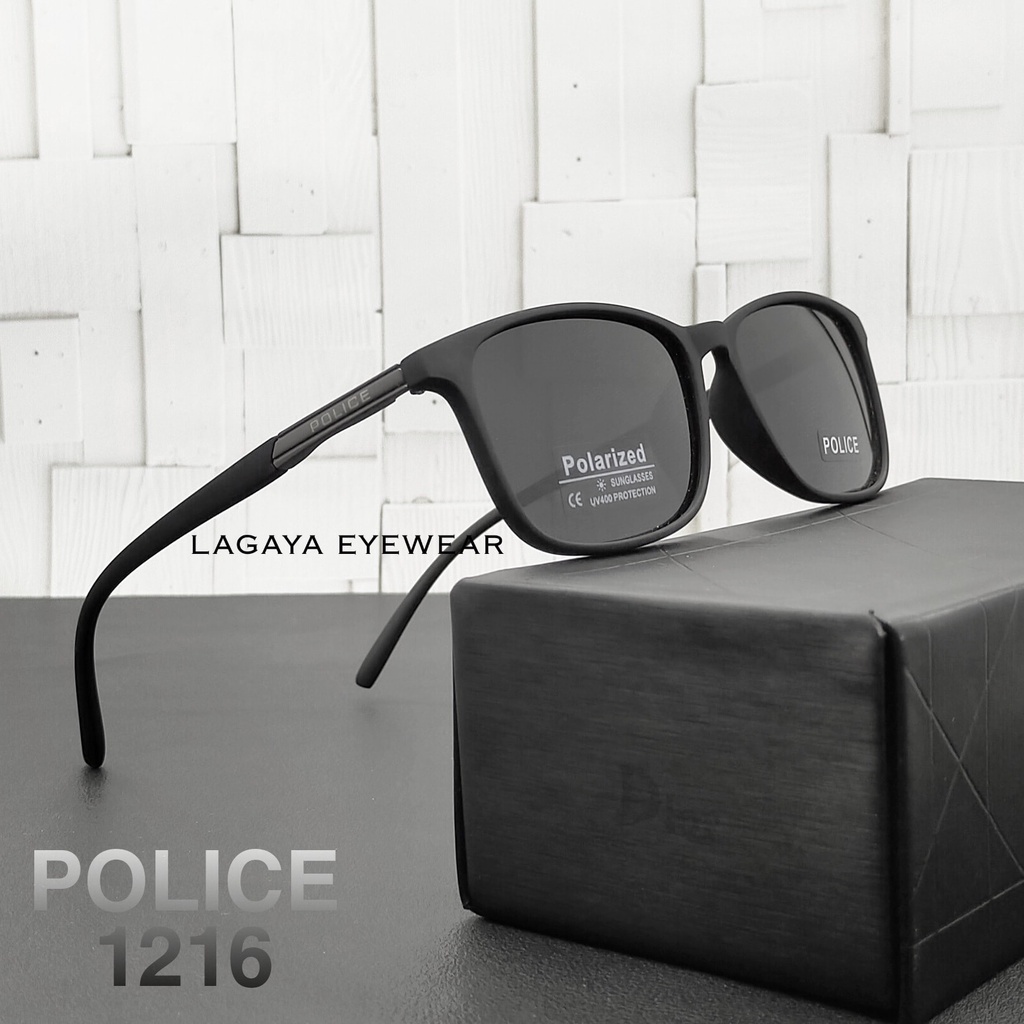 KACAMATA FASHION TERBARU POLICE 1216 KEREN KEKINIAN BISA CUSTOM LENSA PHOTOCROMIC PLUS MINUS